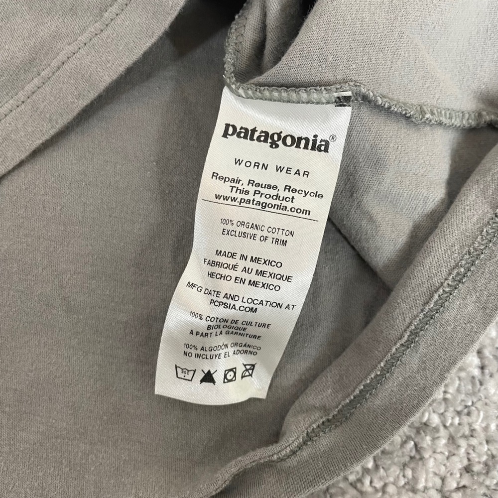 Patagonia T Shirt Womens Extra Small Defend Public Lands Organic Cotton Grey - Picture 4 of 10